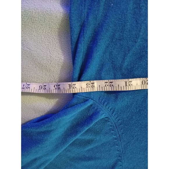 TOMMY HILFIGER Blue Long Sleeve V-Neck Cotton Pullover Sweater Men's Siz… - Picture 7 of 9